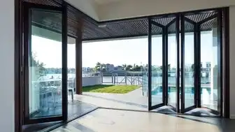 Modern aluminium door designs with glass panels for stylish homes